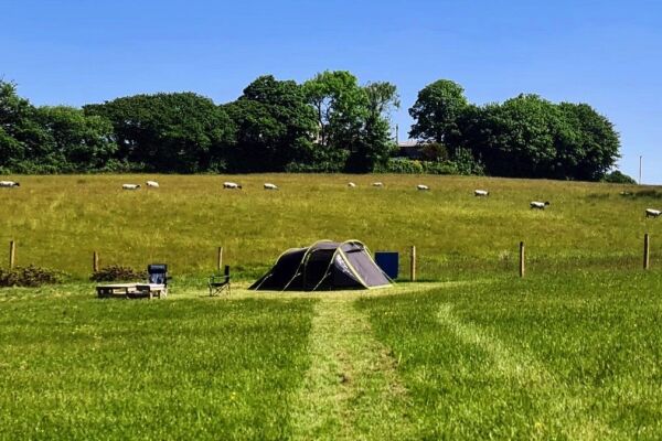 South Hoggs Hideaway campsite in Holsworthy, Devon