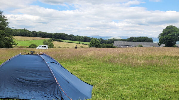 Whinney Hill Camping campsite in Halton, Lancaster