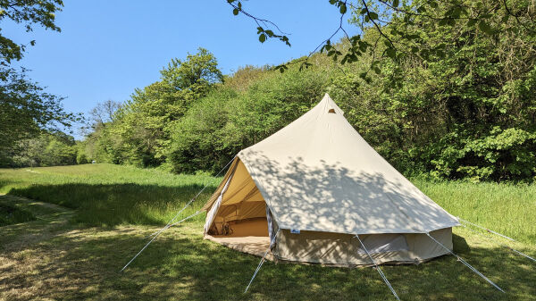 Penvose Barn campsite in Bodmin, Cornwall