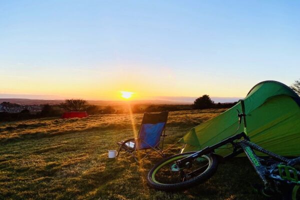 Stars & Moor campsite in Liskeard, Cornwall