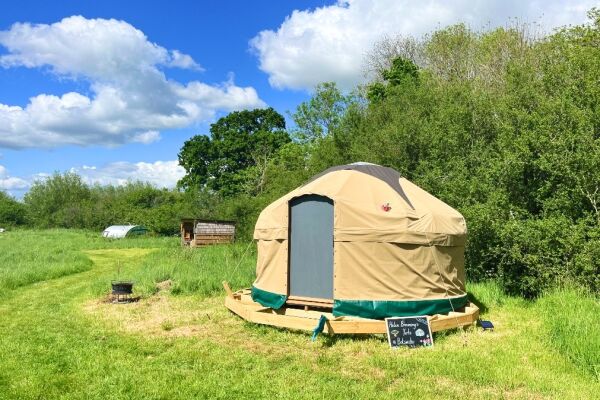 Nordic Glamping campsite in Swindon, Wiltshire