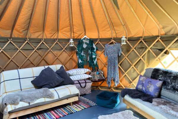 Nordic Glamping campsite in Swindon, Wiltshire