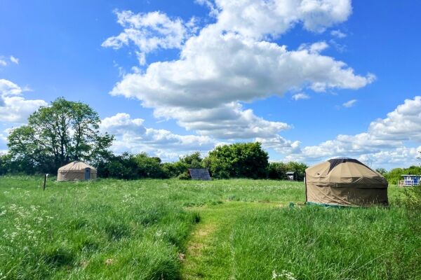 Nordic Glamping campsite in Swindon, Wiltshire