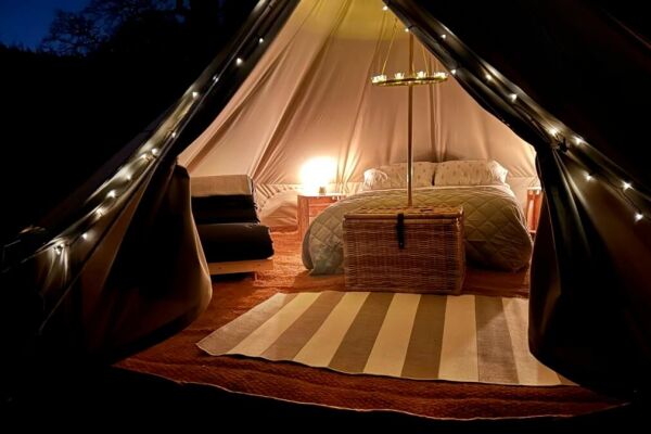 Waites Farm Glamping campsite in Boston, Lincolnshire