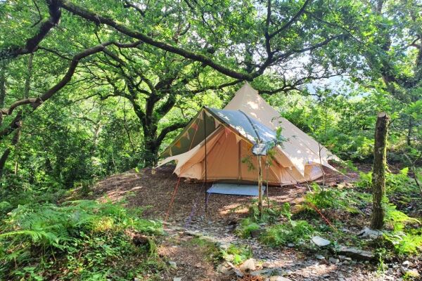 Cefn Coed Camping campsite in Dolgellau, Gwynedd