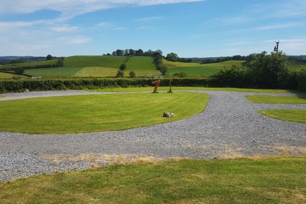 Quarry Lodge Camping campsite in Carmarthen, Carmarthenshire