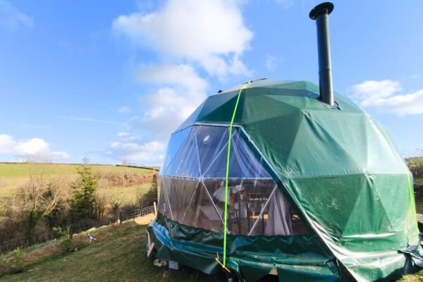 Holy Pools Glamping campsite in Carmarthen, Carmarthenshire