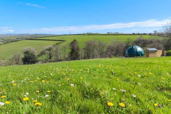 Holy Pools Glamping campsite in Carmarthen, Carmarthenshire