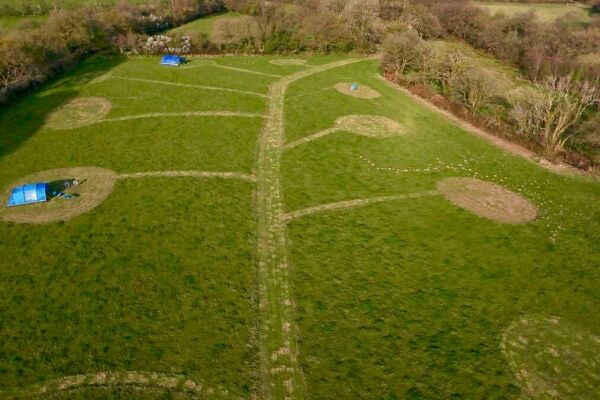 Pencwm Escapes campsite in Whitland, Carmarthenshire
