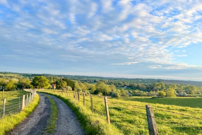 Bragenham Farm campsite in Leighton Buzzard, Buckinghamshire